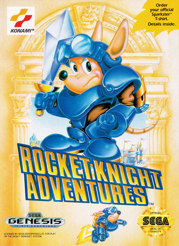 Rocket Knight Adventures - Genesis