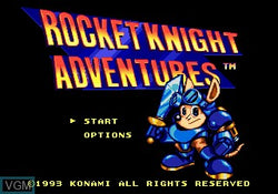 Rocket Knight Adventures - Genesis