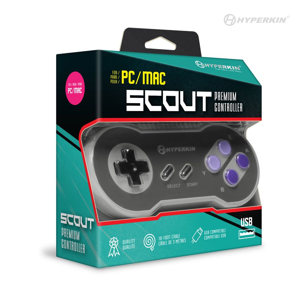 Scout Premium Controller - SNES