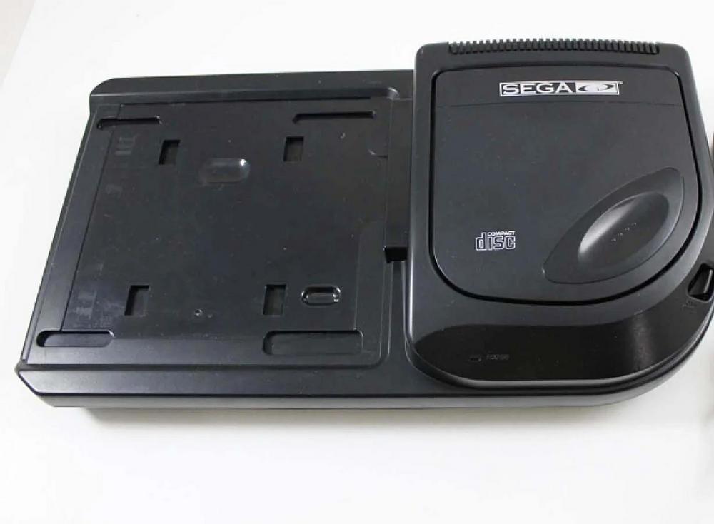 Sega Genesis With 32x Adapter And Sega CD
