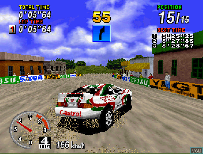 Sega Rally Championship - Saturn