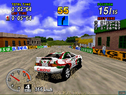 Sega Rally Championship - Saturn