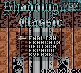 Shadowgate Classic - Gameboy Color