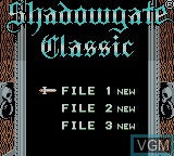 Shadowgate Classic - Gameboy Color