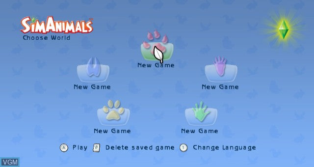 SimAnimals - Wii Original