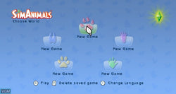 SimAnimals - Wii Original