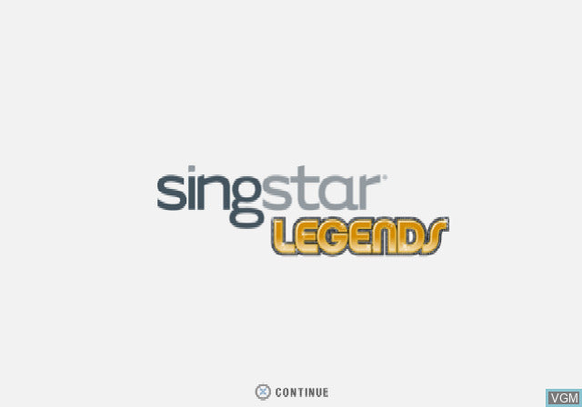 Singstar Legends - PS2
