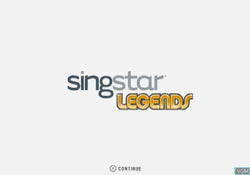 Singstar Legends - PS2