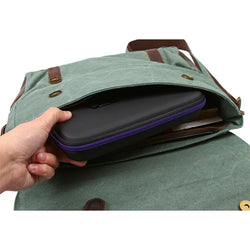6-Row Zip-Close Dice Box & Storage Case with Removable Dice Tray