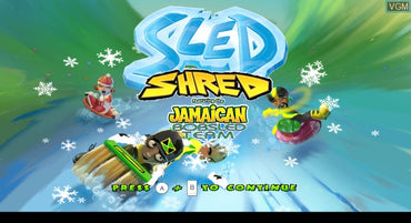 Sled Shred: Featuring Jamaican Bobsled Team - Wii Original