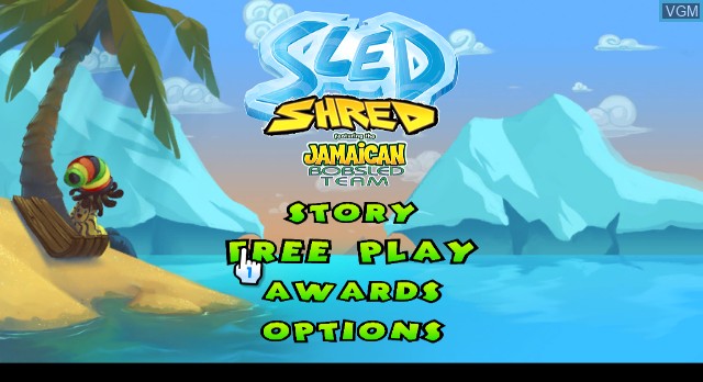 Sled Shred: Featuring Jamaican Bobsled Team - Wii Original