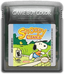 Snoopy Tennis - Gameboy Color
