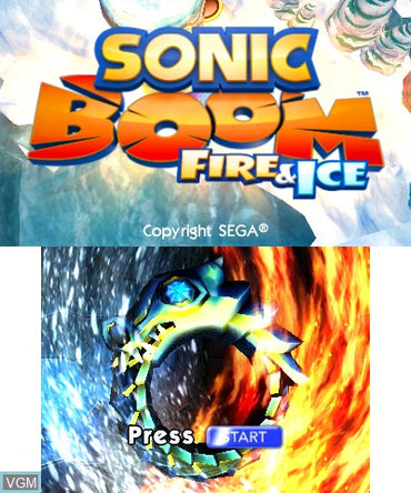 Sonic Boom: Fire & Ice - 3DS