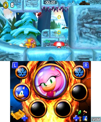 Sonic Boom: Fire & Ice - 3DS