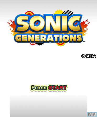 Sonic Generations - 3DS