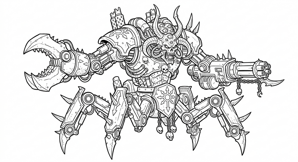 Soul Grinder - Chaos Daemons