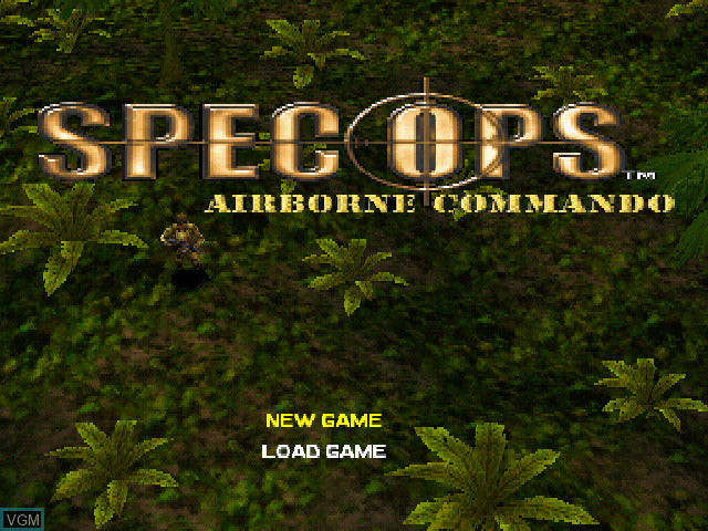 Spec Ops Airborne Commando - PS1