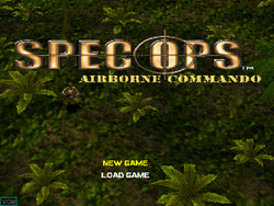 Spec Ops Airborne Commando - PS1