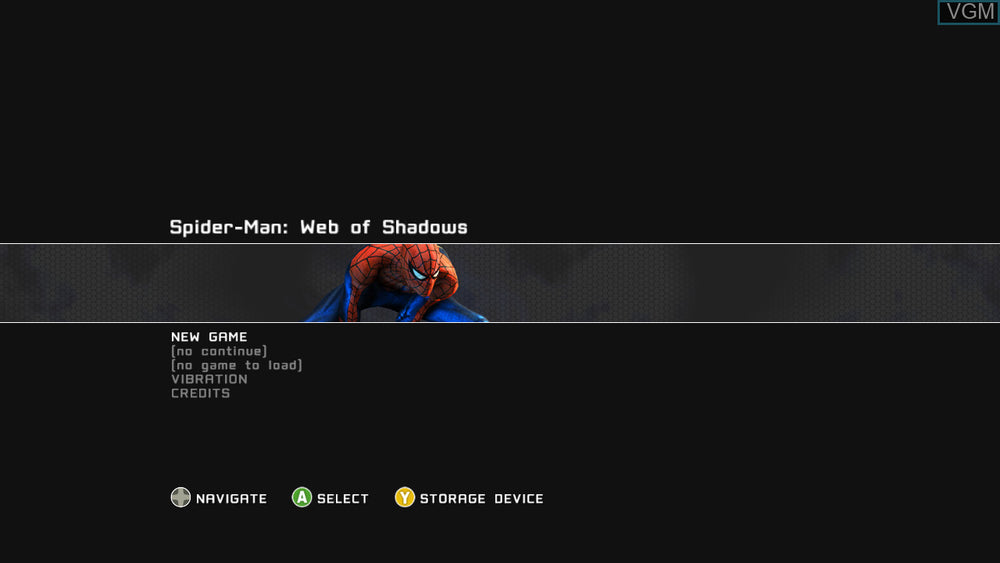 Spiderman Web Of Shadows - X360