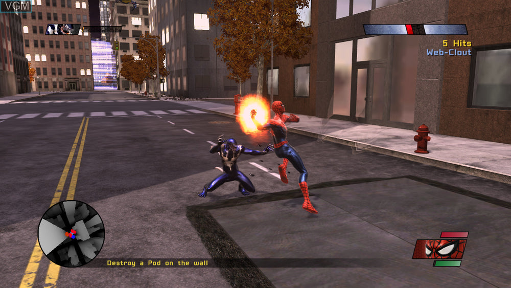 Spiderman Web Of Shadows - X360