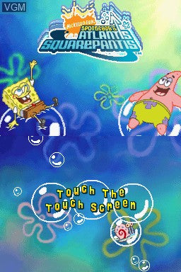 SpongeBob's Atlantis Squarepantis - DS