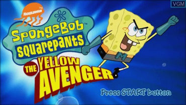 SpongeBob SquarePants: The Yellow Avenger - PSP