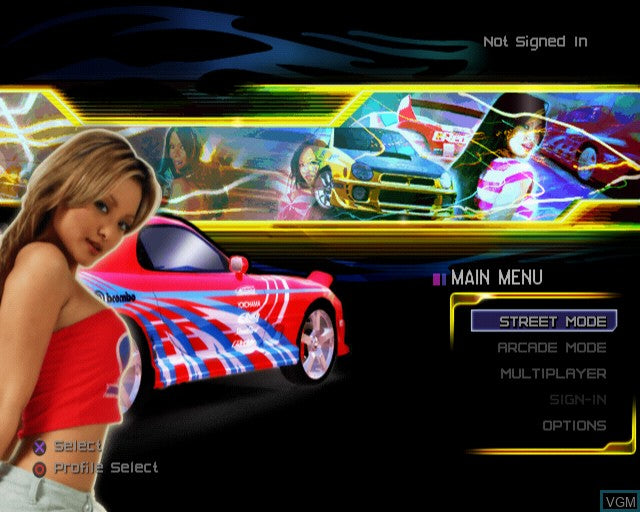 SRS - Street Racing Syndicate - PS2