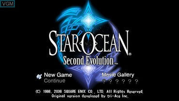 Star Ocean: Second Evolution - PSP