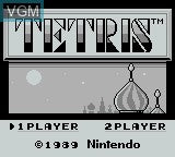 Tetris - Gameboy