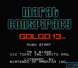 The Mafat Conspiracy - NES
