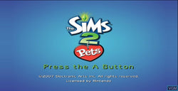 The Sims 2: Pets - Wii Original