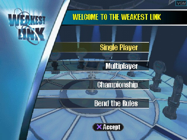 The Weakest Link - PS1