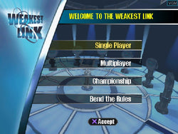The Weakest Link - PS1