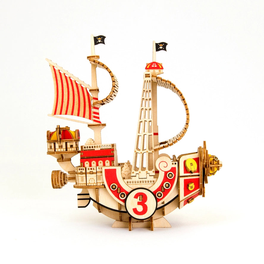 Thousand Sunny - One Piece - Wooden Puzzle Kit