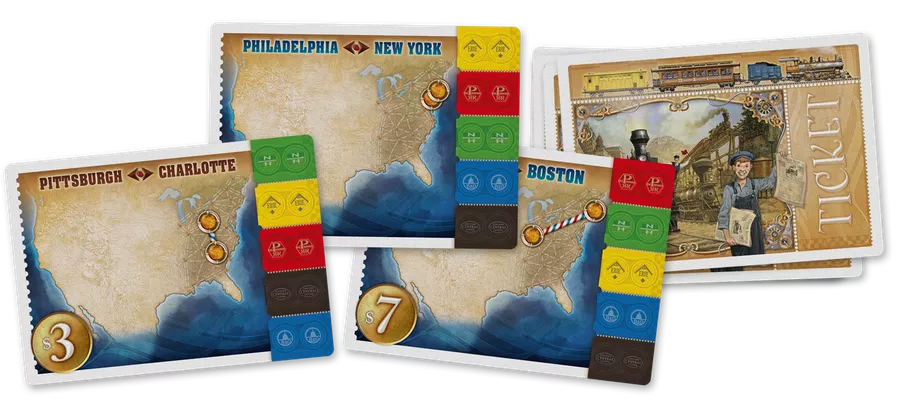 Ticket to Ride Legacy: Legends of the West