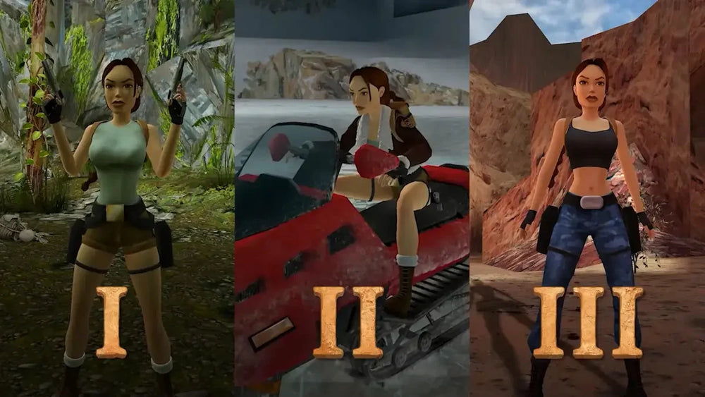 Tomb Raider I - III (1-3) Remastered - Switch