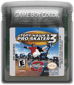 Tony Hawk's Pro Skater 3 - Gameboy Color