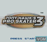 Tony Hawk's Pro Skater 3 - Gameboy Color