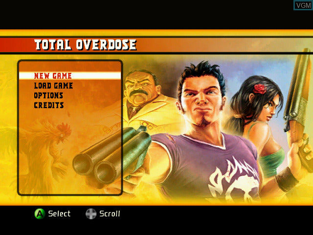 Total Overdose: A Gunslinger's Tale in Mexico - XBox Original