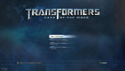 Transformers: Dark of the Moon - X360