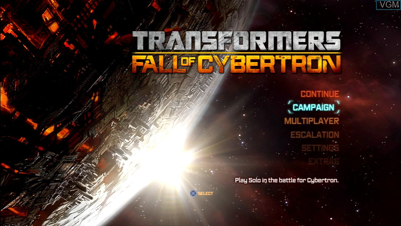 Transformers: Fall of Cybertron - Playstation 3