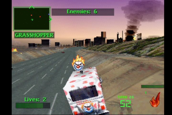 Twisted Metal (Long Box) - PS1 – Games A Plunder