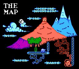 Iron Sword Wizards and Warriors II - NES