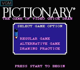 Pictionary - NES