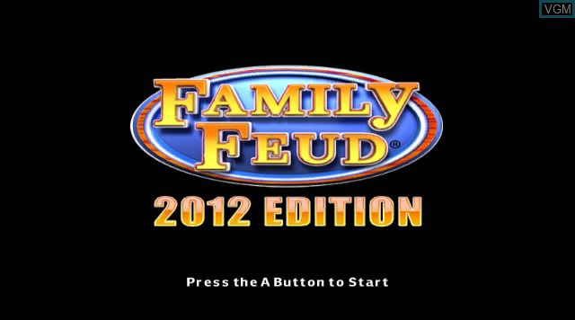 Family Feud 2012 - X360