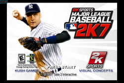 Major League Baseball 2K7 - XBox Original