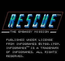 Rescue the Embassy Mission - NES