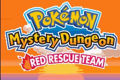 Pokemon Mystery Dungeon Red Rescue Team - GBA