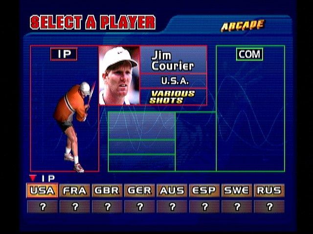 Virtua Tennis - Sega Dreamcast
