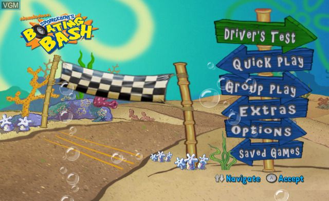 SpongeBob's Boating Bash - Wii Original